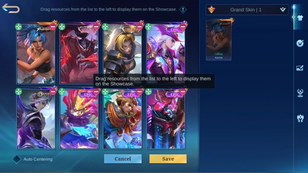 CONTA MAIN JUNGLE COM MUITAS SKINS