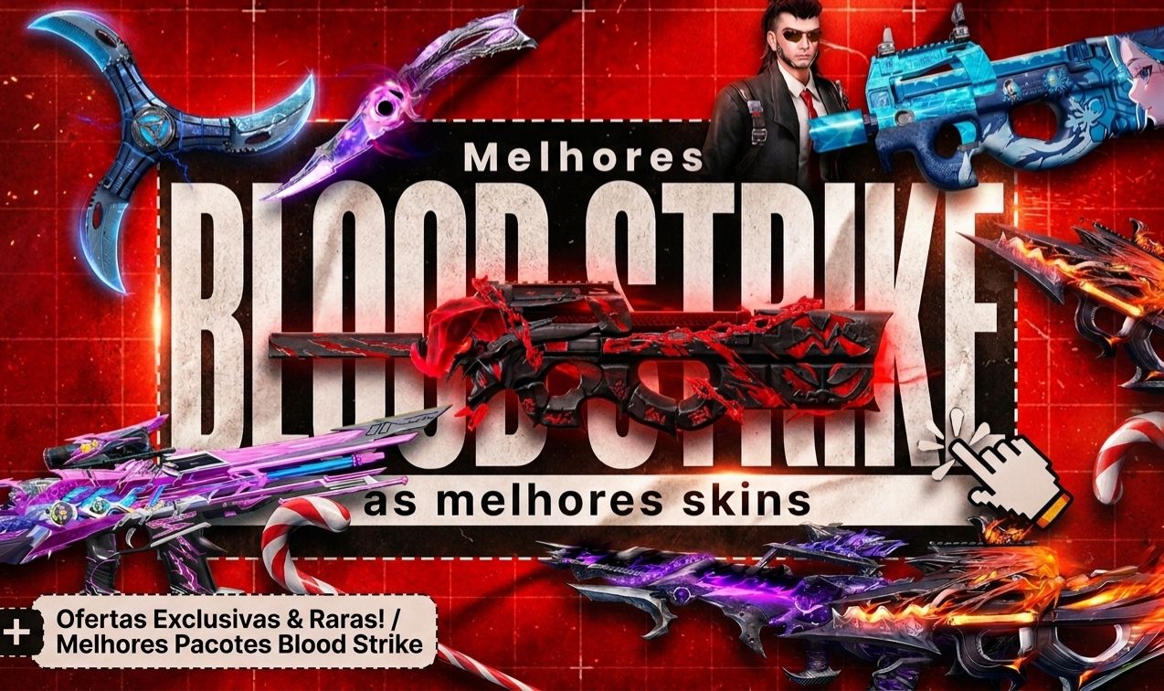 Contas Blood Strike | FACAS, SKINS ETERNAS e ULTRAS | ACESSO TOTAL
