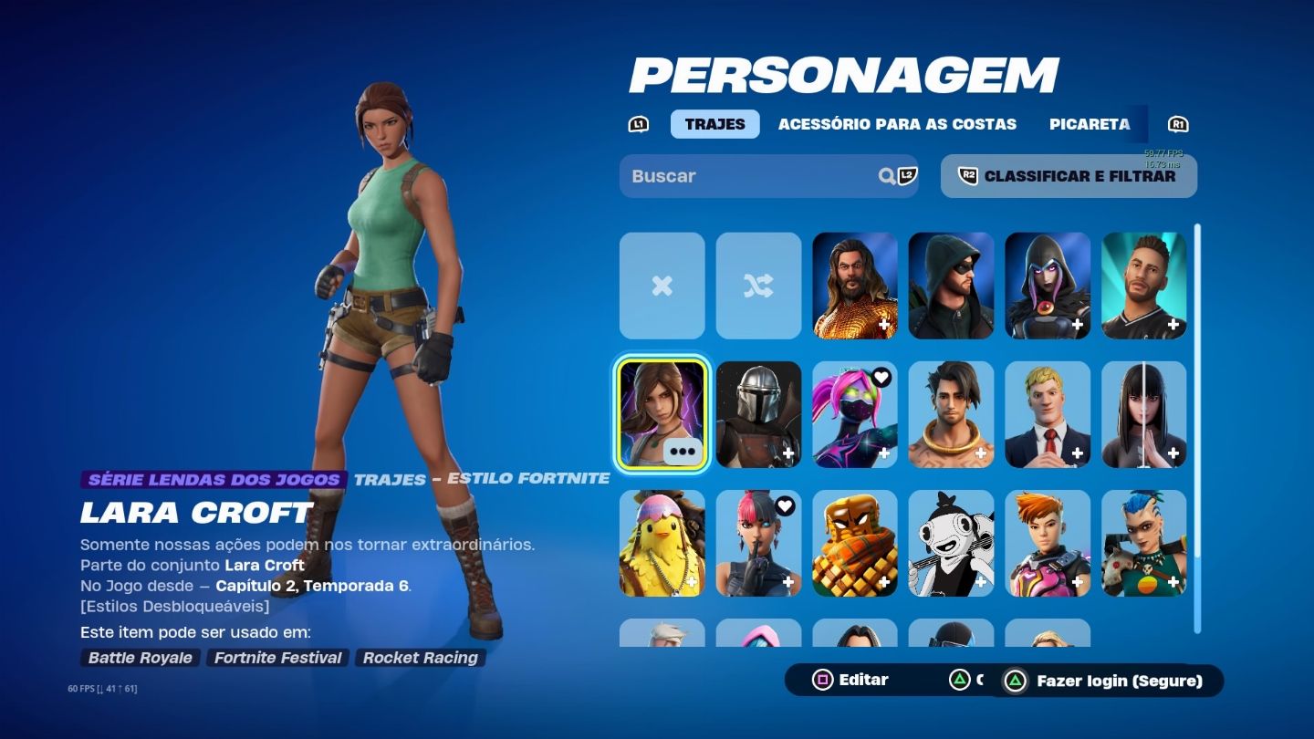 Conta Psn, com conta de Fortnite + skins e GTA San Andreas,detalhes na descrição