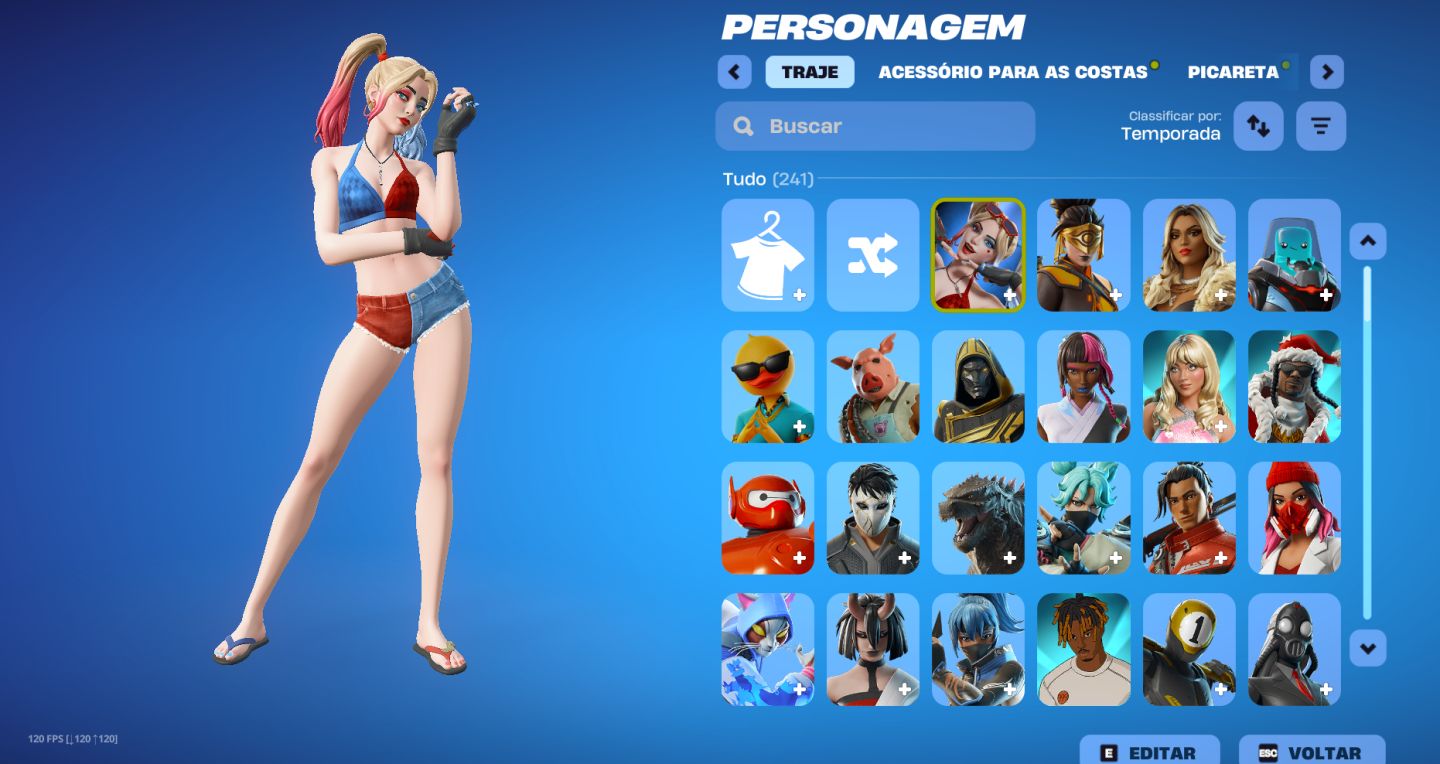 CONTA FORTNITE 240+ SKINS + SALVE O MUNDO FUNDADOR + V-BUCKS INFINITOS