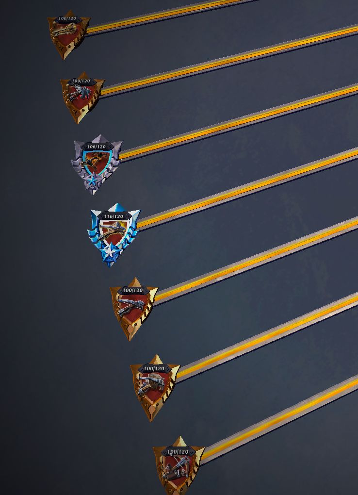 Conta Albion End Game server NA Colete T8