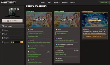 CONTA MINECRAFT JAVA & BEDROCK | CONTA FULL ACESSO(ALTERA TUDO)