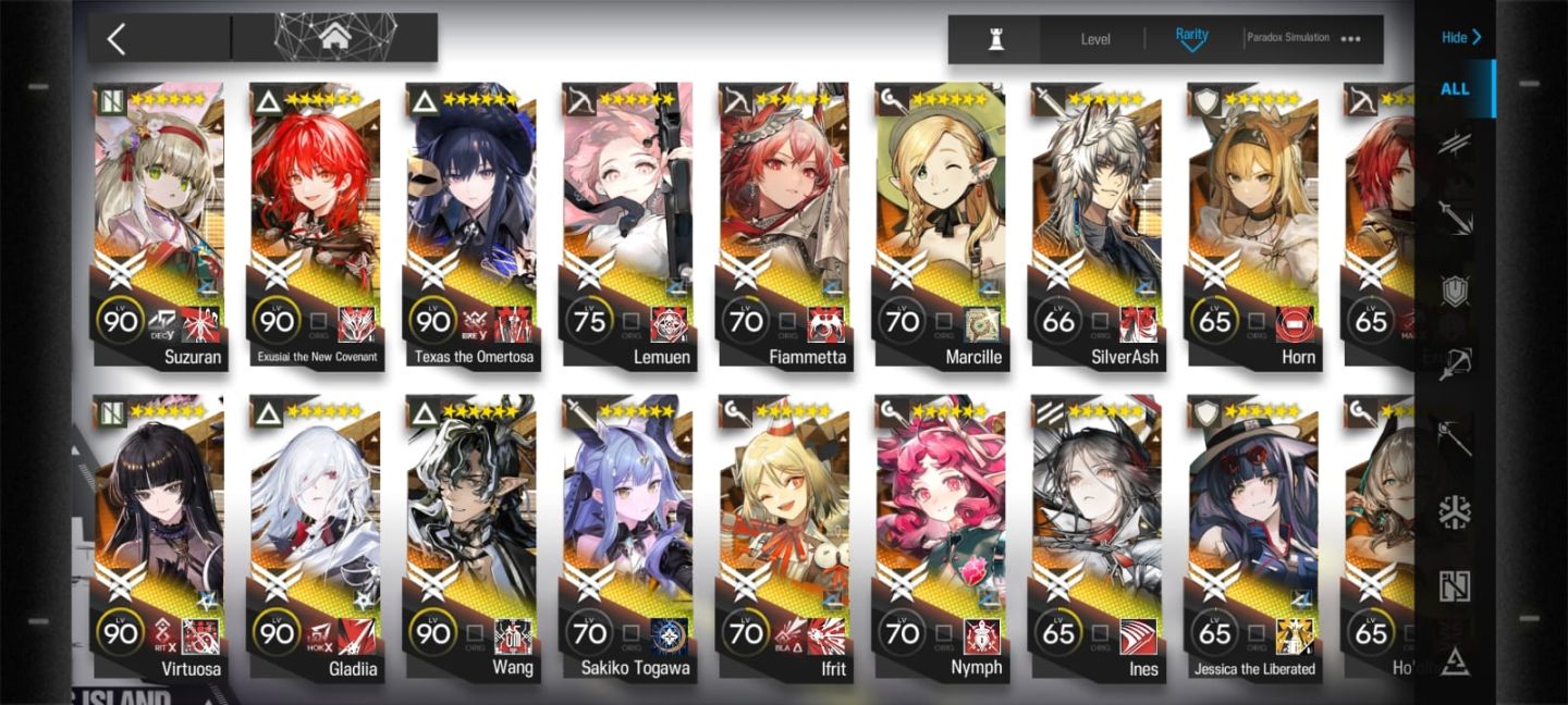 Conta Arknights END GAME