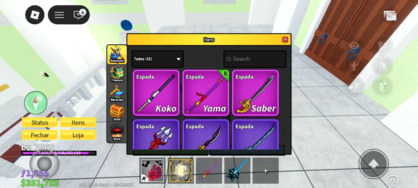 Conta blox fruit com dragon perman