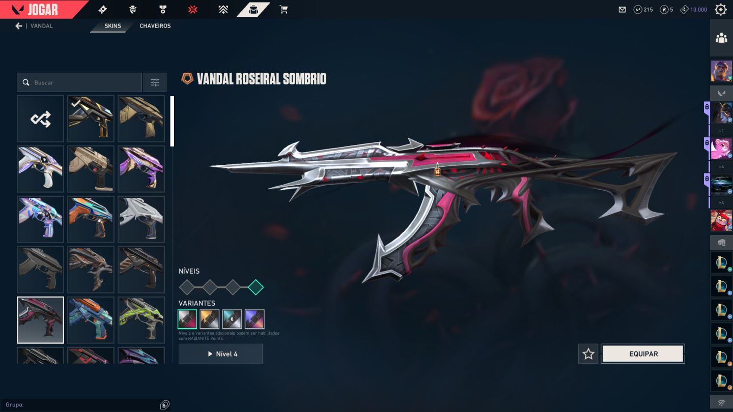 CONTA VALORANT + LOL COM CHAMPIONS 24/25