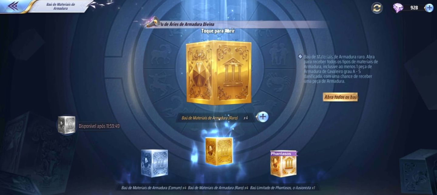 Saint Seiya Awakening Nv43 (A144 Upyr)