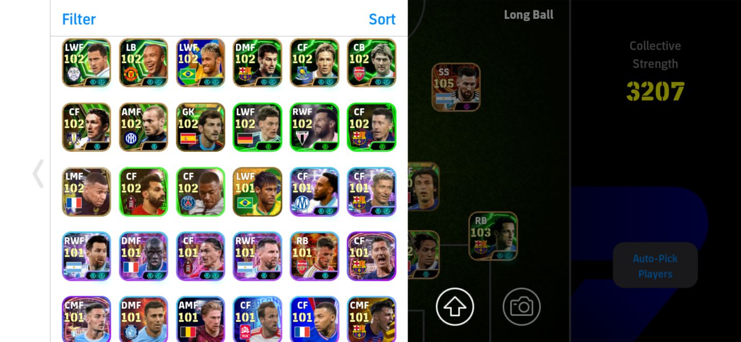 Conta Efootball Mobile RARA, RARÍSSIMA (Konami ID perdido, somente Game Center)