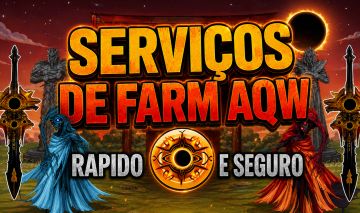 Serviços AQW HARDFARMS / ULTRAS / LEVEL / GOLD / REPUTAÇÃO / CLASSES