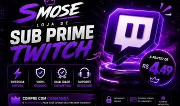 Sub Prime Twitch | A partir de R$ 4,49 | Entrega Rápida