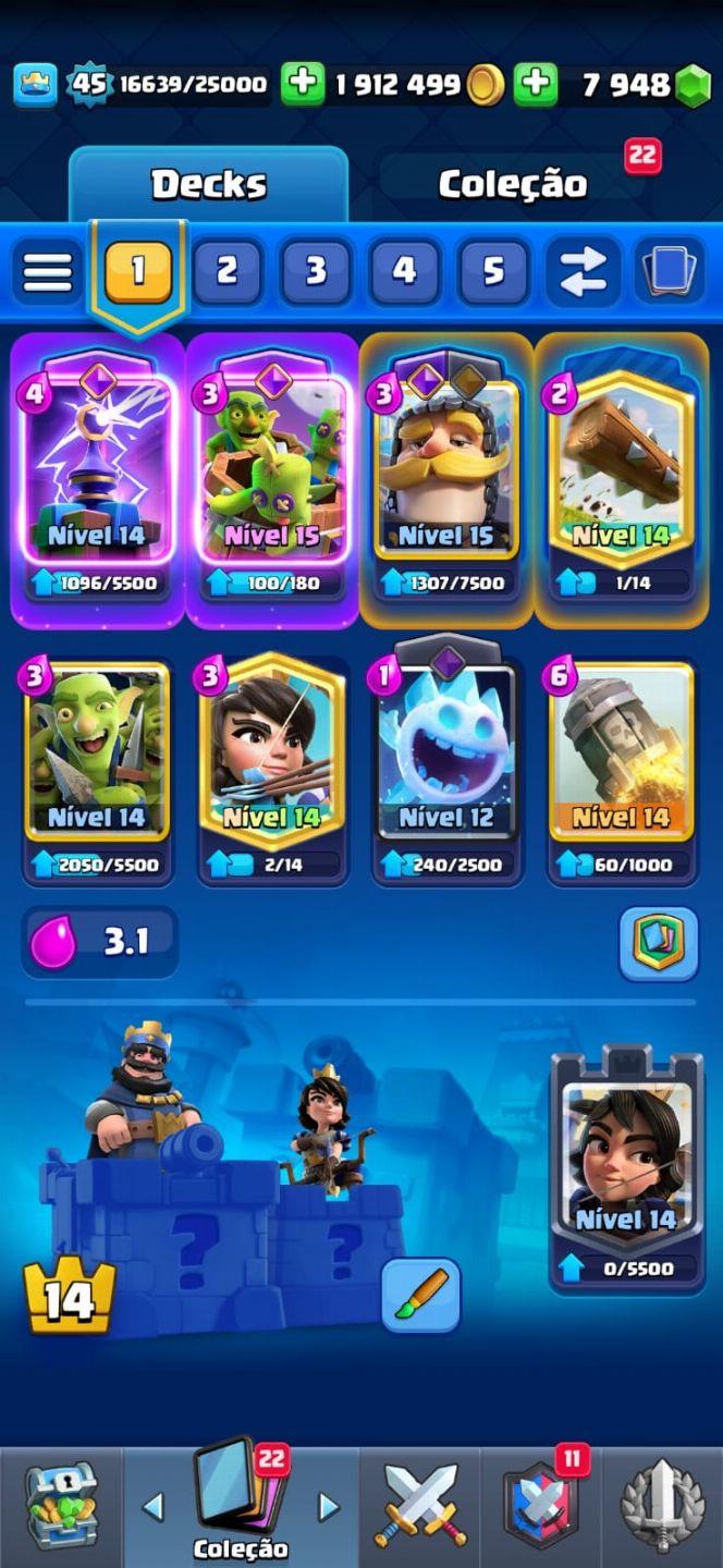 Conta rara clash royale (PROMOÇÃO) para iniciar em alto nível