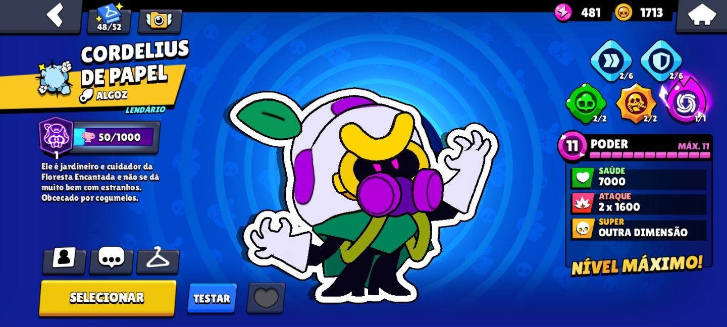Conta brawl stars