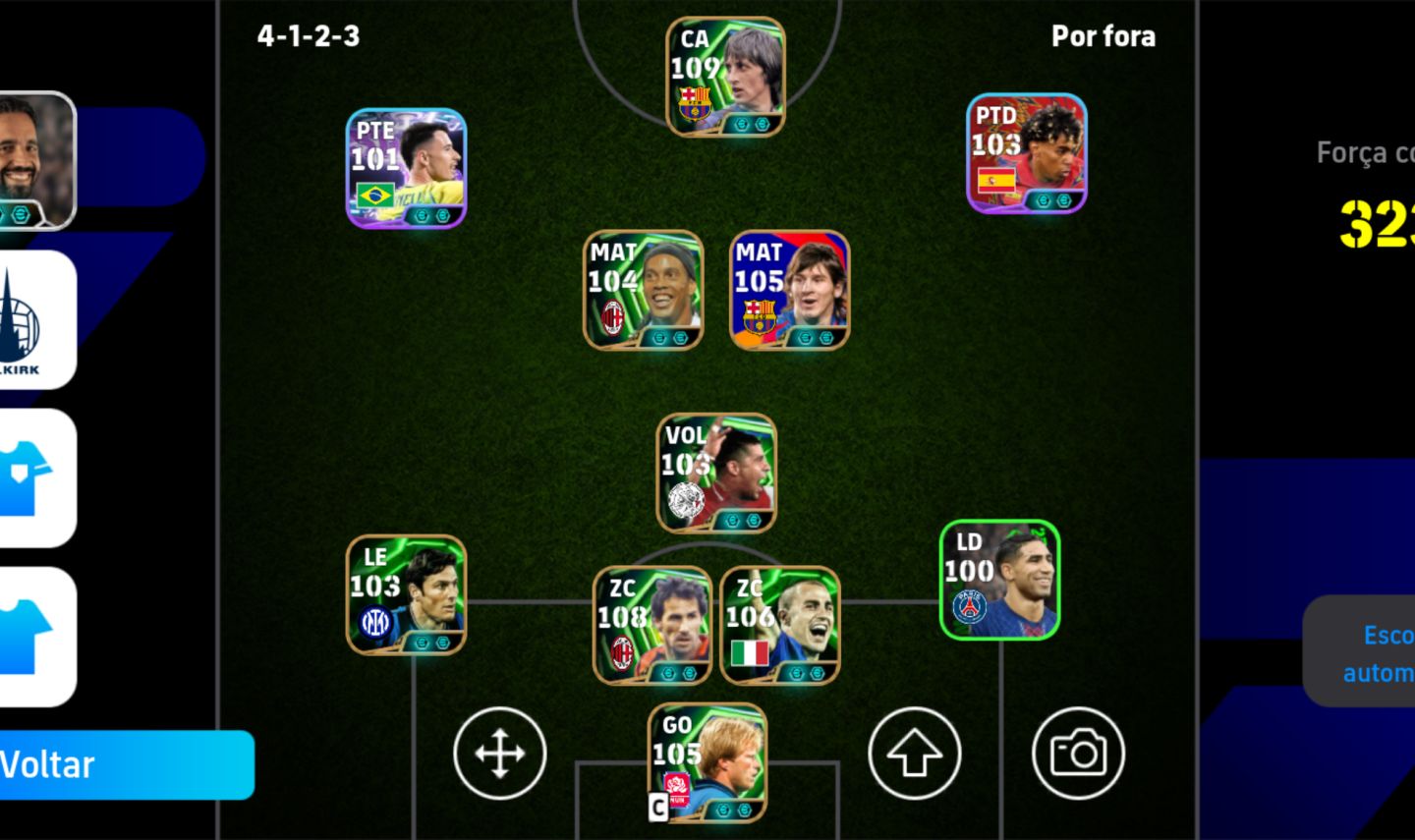 CONTA EFOOTBALL RARA