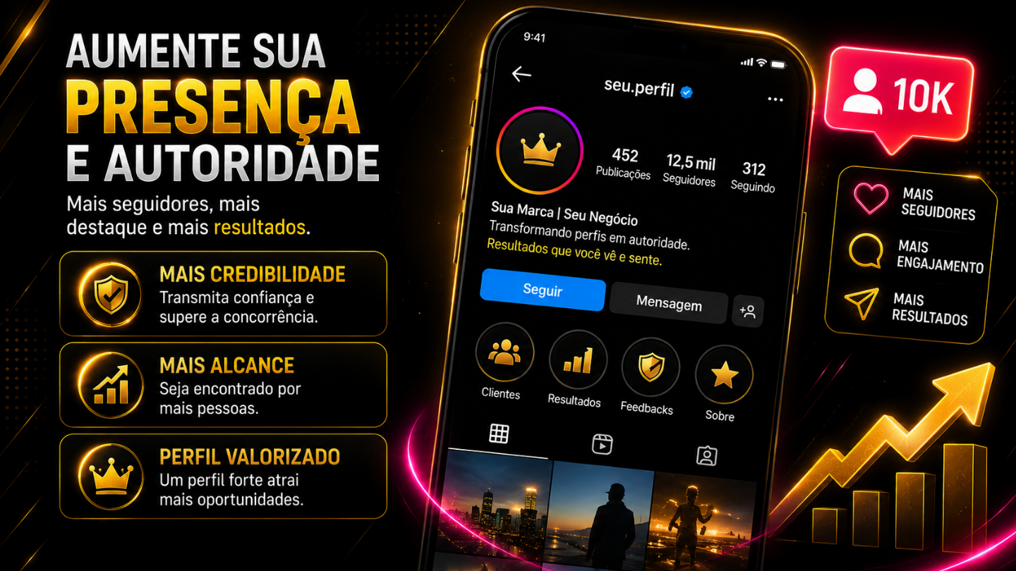 Seguidores BR para Instagram Premium