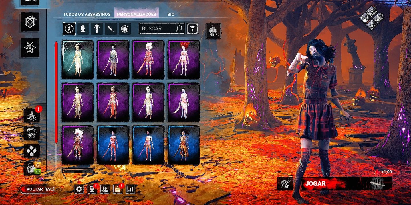 Conta Dead by Daylight - Com Skins Legacy legítimas