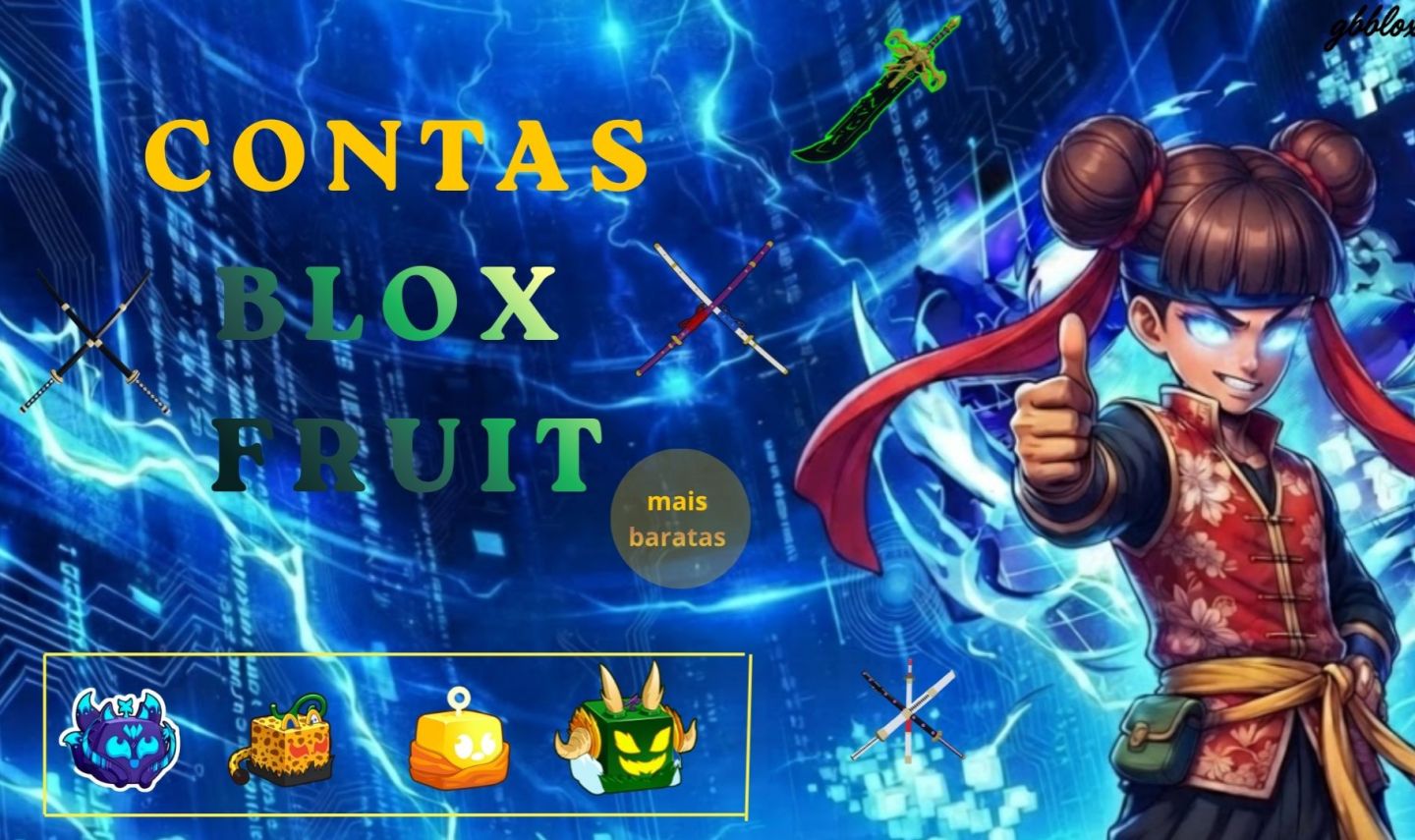 Contas baratas blox fruit