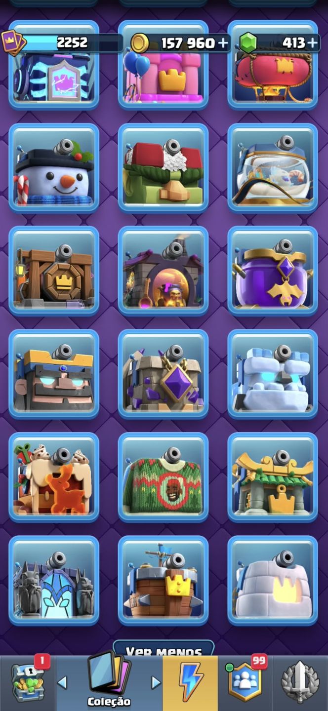 Conta Clash Royale Full 16
