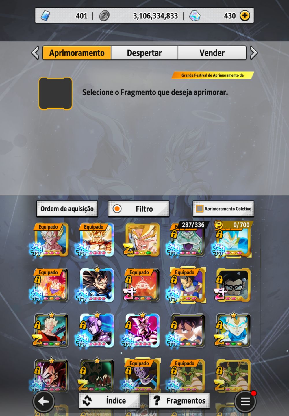 Conta mid game magin vegeta full 14 e hit full 14