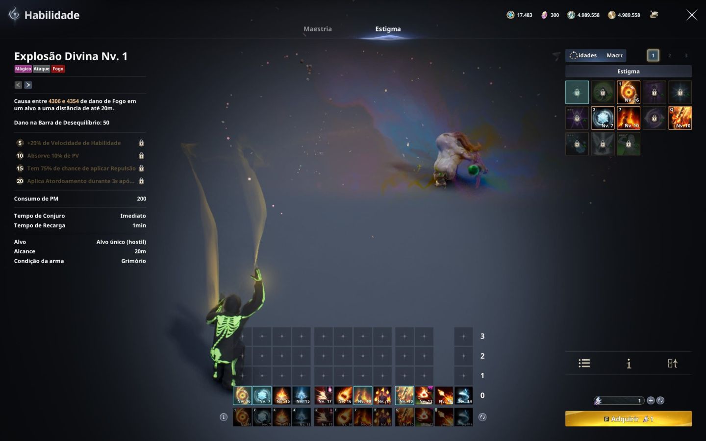 Conta AION 2 Serv Ariel | Sorcerer 45 | 105k de Combate | 3 Personagens Lv. 45