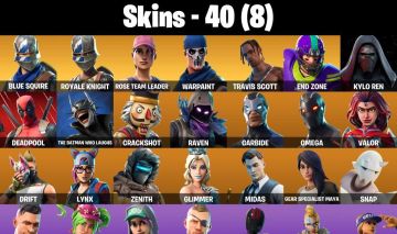 CONTA FORTNITE COM TRAVIS SCOTT, SEASON 2, OMEGA E SALVE O MUNDO FUNDADOR!
