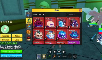 CONTA BLOX FRUITS COM DRAGON PERMANENTE + 30 MILHÕES DE BOUNTY