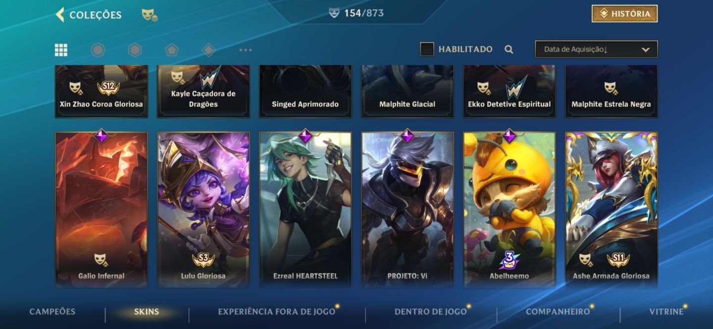 Conta Wild Rift