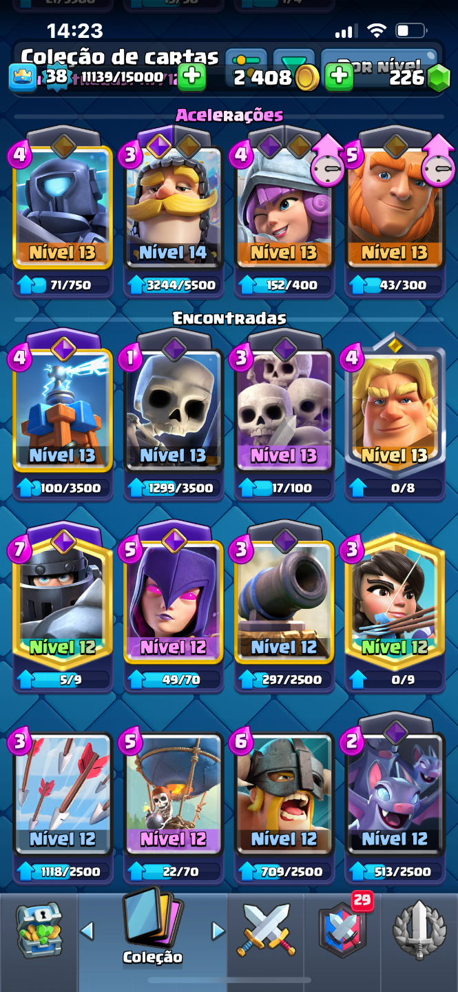 Melhor conta de braw 71/103 + conta do clash antiga VENDA RAPIDA, PROMOÇÃO