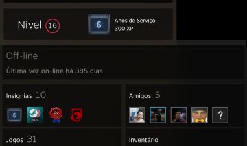 Conta Steam 6 anos Serviço