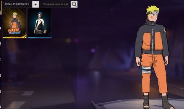 CONTAS BOTS COM NARUTO / SASUKE
