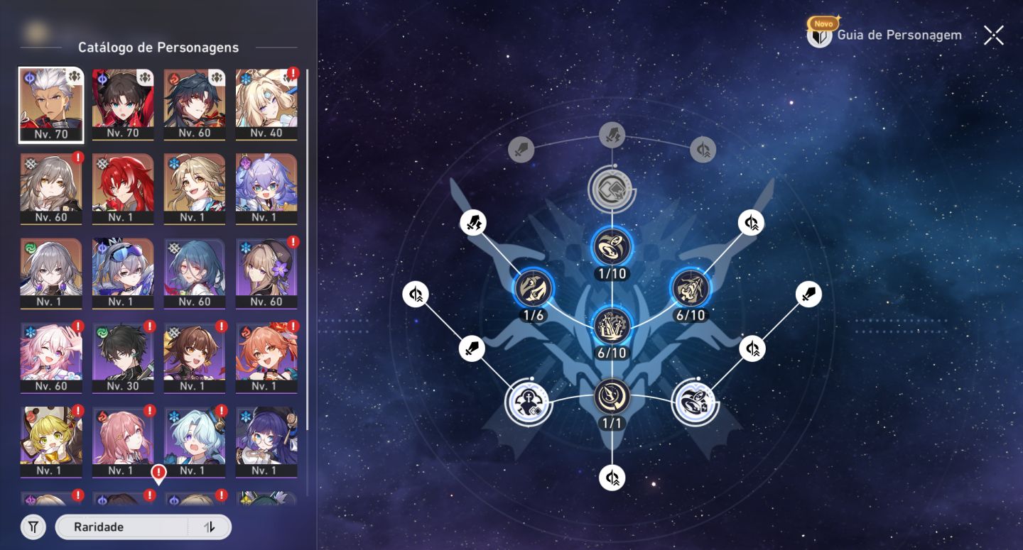 Conta MBlade E2S0 + Pearl + Rin e Archer