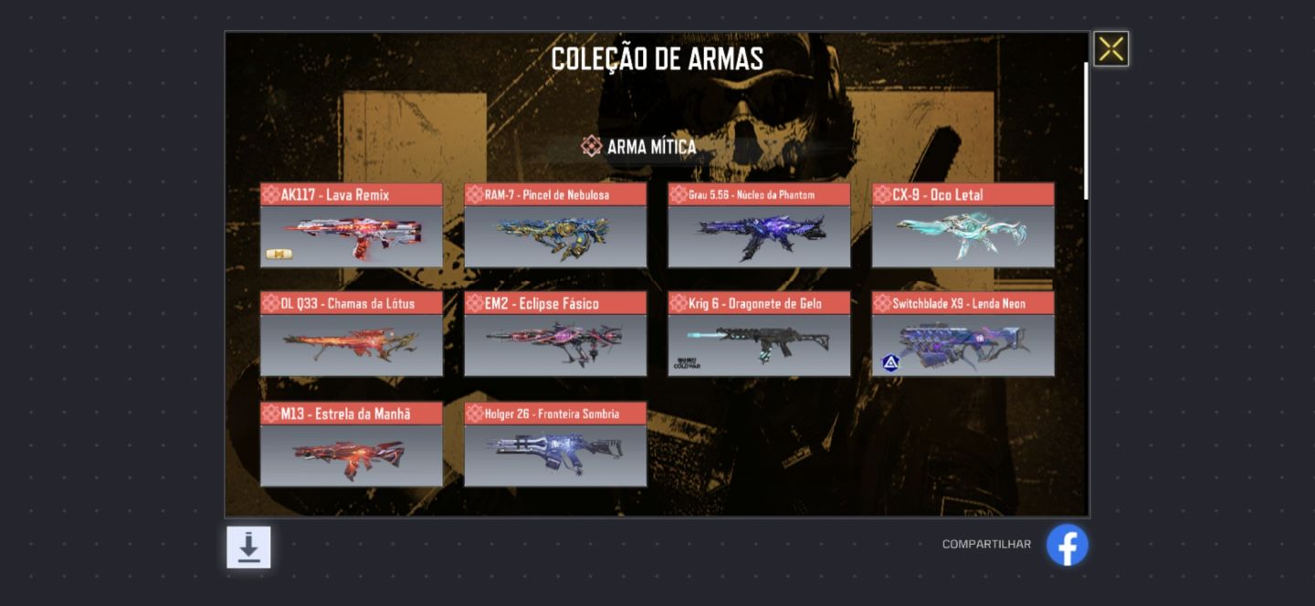 Conta de Call Of Duty Mobile Full acesso