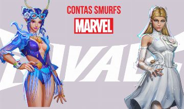 Conta Marvel Rivals Smurf / CONTA RANK LIBERADO + Skins de Evento + Moedas