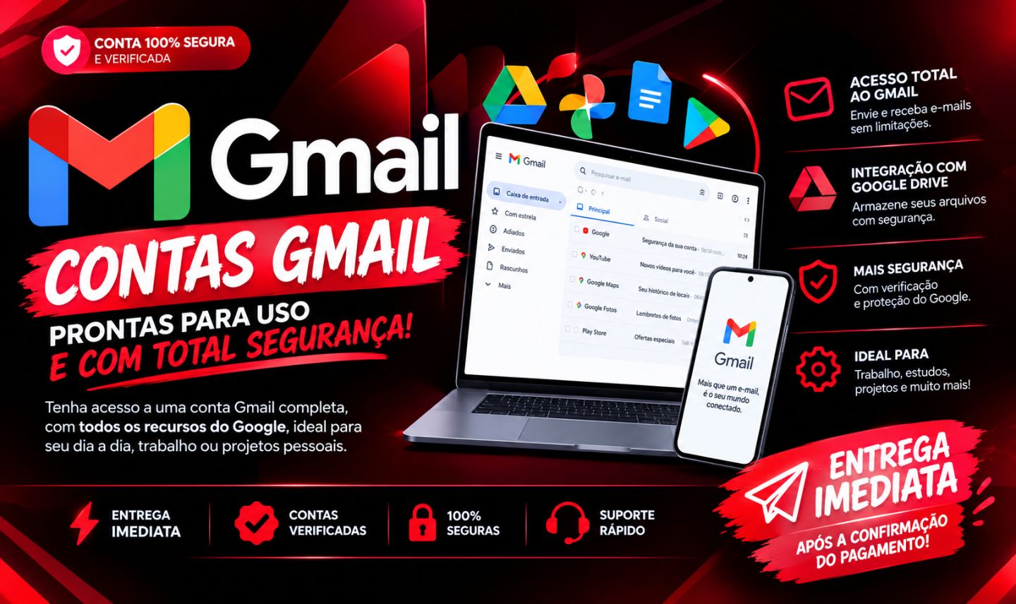 CONTA GMAIL PRIVADA