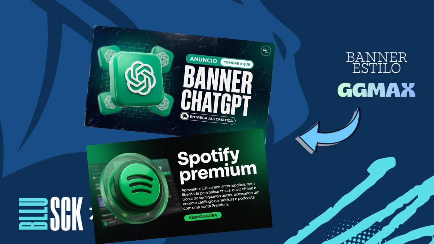 BANNERS DE ANÚNCIO GGMAX - PERSONALIZADOS