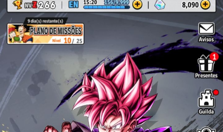 Conta de Dragon Ball Legends End Game Pronta Para Legends Festival