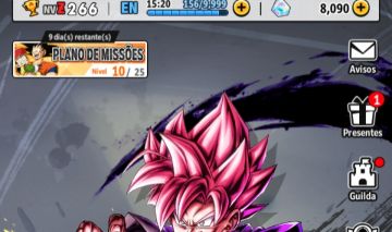 Conta de Dragon Ball Legends End Game Pronta Para Legends Festival