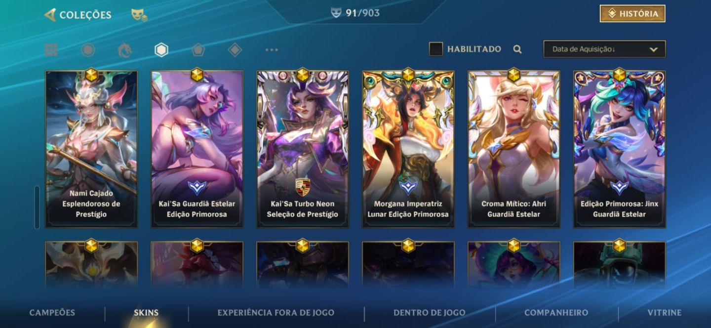 Kaisa Porsche, Mf profundezas e muitas skins, pra sair logo