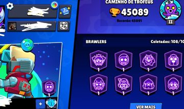 Conta de brawl stars 45k troféus