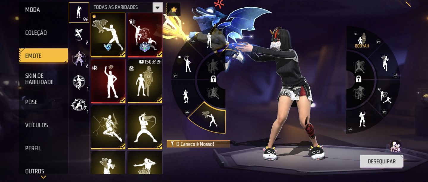 CONTA DE FREE FIRE GEMADA VETERANA QUASE 600 PEITAS UNISSEX RARA FULL ACESSO