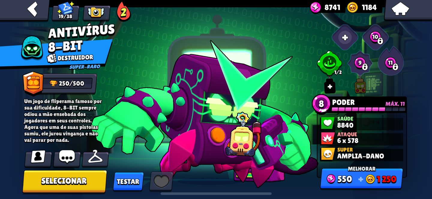 Conta de Brawl(shelly estelar)!