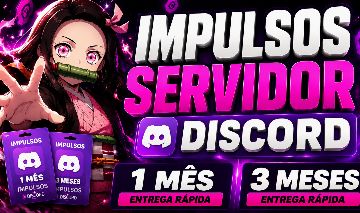 [MENOR PREÇO] BOOST DISCORD 1/3 MESES ENTREGA RÁPIDA