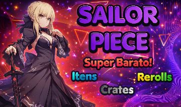 ( Sailor Piece ) - MELHORES PREÇOS / ITENS / CRATES / REROLLS E MUITO MAIS! -