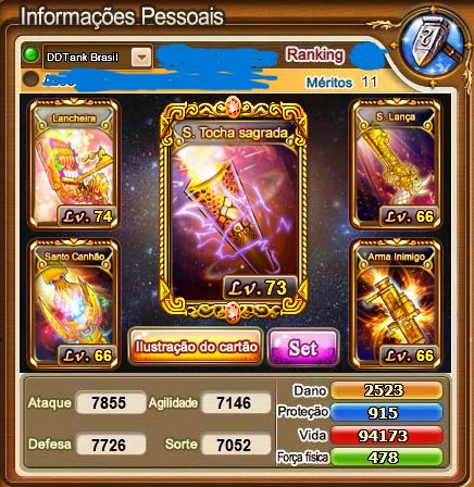 CONTA DDTANK BRASIL ( LVL 70 )