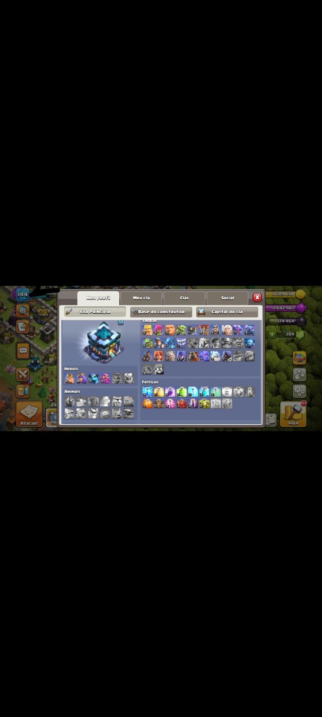 Conta de Clash of Clans - Nostalgia
