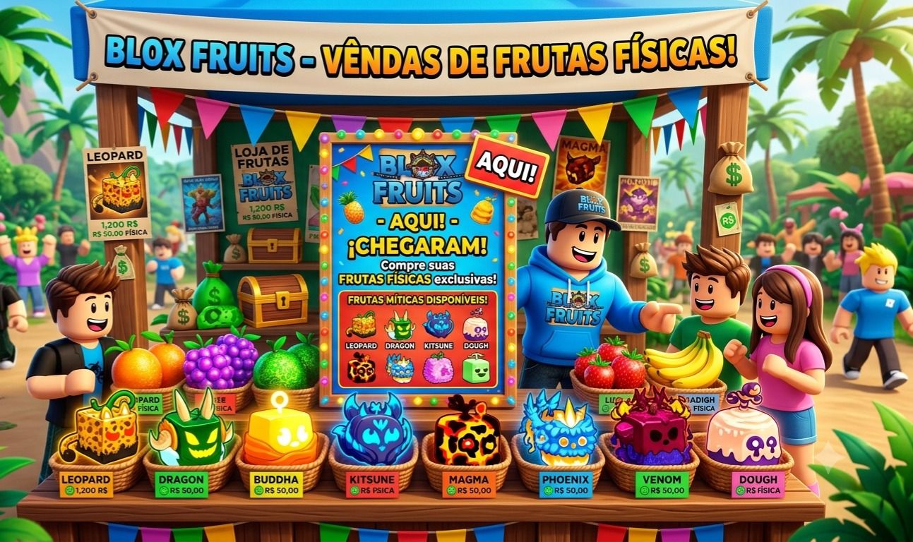 Frutas físicas blox Fruti