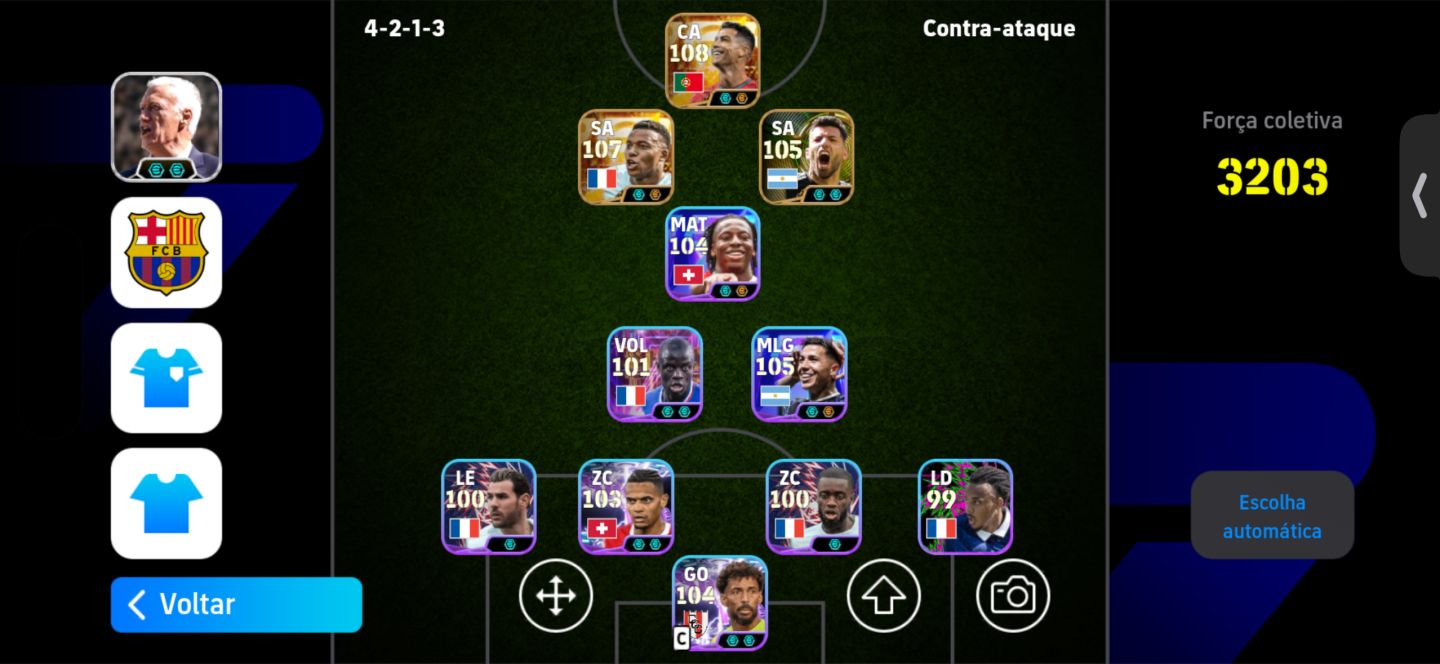CONTA EFOOBALL ÓTIMA!