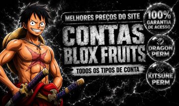 80%OFF Contas Vitalícia Blox Fruits: Dragon+godhuman+level Max+raças Melhores