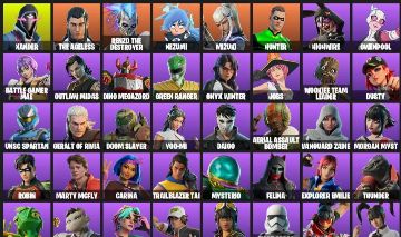 CONTA FORTNITE - 117 SKINS | PODE ALTERAR E-MAIL | The Ageless, Xander, Midas