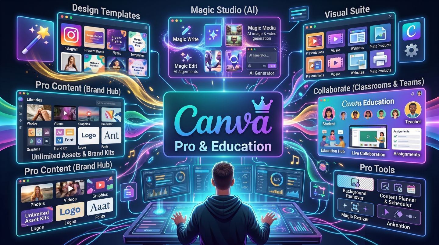 Canva Pro Education 500 Convites