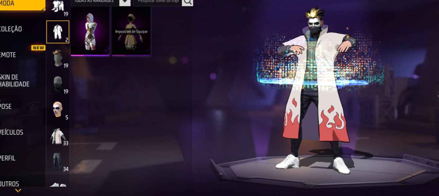 Vendendo conta com o passe booyah queimando tudo , punho lampejo booyah e minato