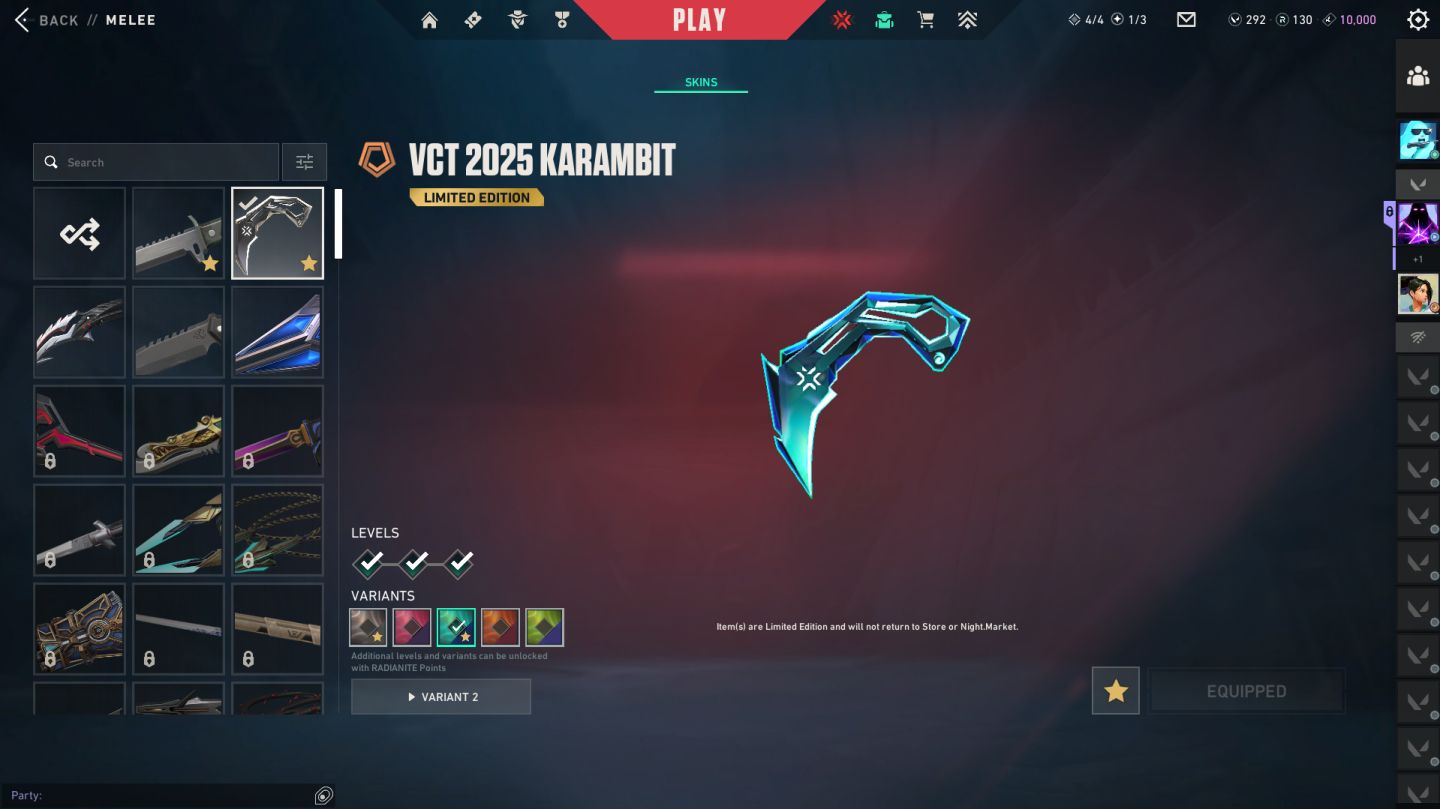 CONTA VALORANT NÍVEL 188 + SKINS - Preço Negociavel